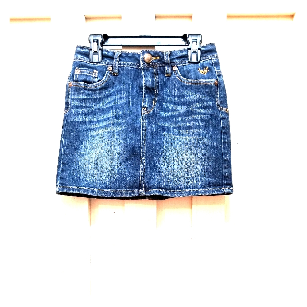 Justice 12S Jean Skirt with Built in Shorts